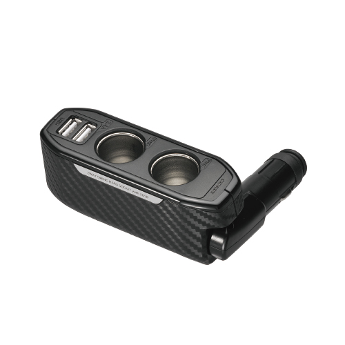 <卡本尼亚>无线2孔+2USB接口车载插座