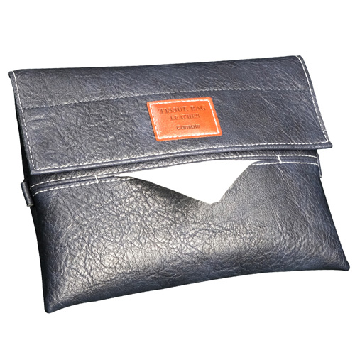 皮革纸巾袋（墨蓝色）